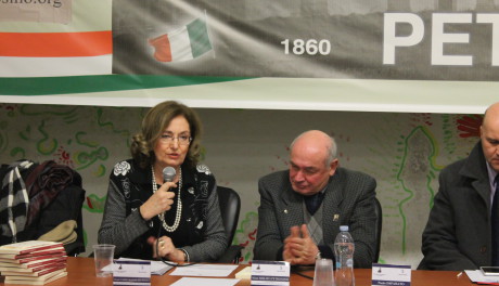 La presidente dell'ISDT, Wanda Fabbri Trapani della Petina e Nino Melito Petrosino
